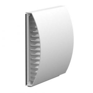 Curved Rain Shield for Single Room Energy Recovery Ventilator, Plastic | HT260478