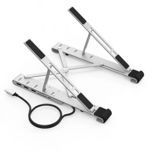 Notebook Stand CHOETECH with USB Type-C 7-Port Hub | HUB-M43