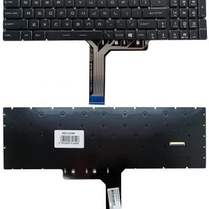Keyboard MSI: GE63, GE73, GS63, GS73, with RGB backlit, US | KB316298