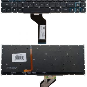 Keyboard ACER: Predator Triton PT515-51, PT515-52, with RGB backlight, US | KB316328