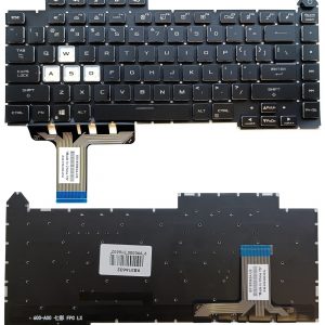 Keyboard ASUS G15 G513, G513Q, G533, with RGB backlight, US | KB316632