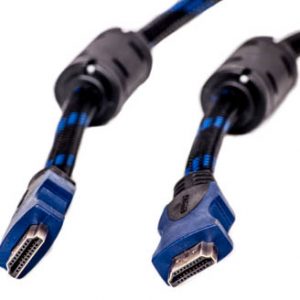 Cable HDMI - HDMI, 3m, 1.4 ver., Nylon, gold plated | KD00AS1202