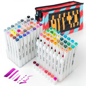 Double-sided Marker Pens ARRTX Oros, 80 Colours | LC302406