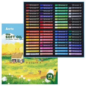 Oil Pastels Set ARRTX, 72 Colors | LC303298