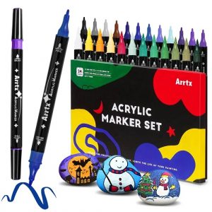 Acrylic Marker Pens ARRTX, 24 Colours | LC303304