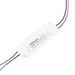 Power supply 12V, 1A, 12W, IP67 | LPV-12-12