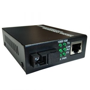 Media Converter 10/100/1000M  TX1310nm | MC1310SC