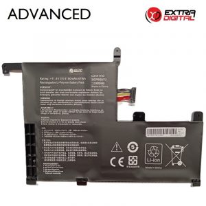 Notebook Battery ASUS C31N1703, 4150mAh, Extra Digital Advanced | NB432349