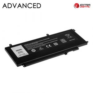 Notebook Battery DELL D2VF9, 3400mAh, Extra Digital Advanced | NB442003