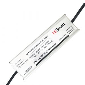 Power supply 12V, 20A, 240W, PFC, IP67 | NPF-240-12