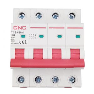 Miniature Circuit Breaker, 4P, 40A, Class C, 6kA | NV821631