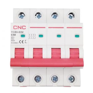 Miniature Circuit Breaker, 4P, 50A, Class C, 6kA | NV821648