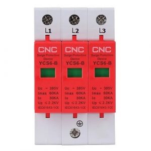 Surge Protection Device, 3P, Class B, 30-60 kA, 385VAC | NV821709