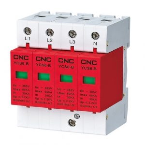 Surge Protection Device, 4P, Class B, 30-60 kA, 385VAC | NV821716