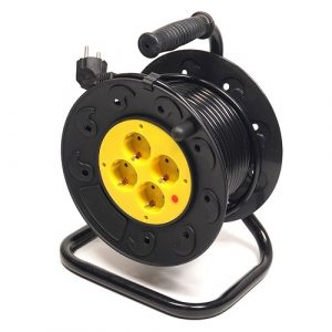 Extension Cord with Reel 15m, 4 sockets, 3x1.5mm2 (PPRA10M150S4)