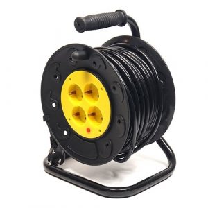 Extension Cord with Reel 25m, 4 sockets, 3x2.5mm2 (PPRA16M25S4L)