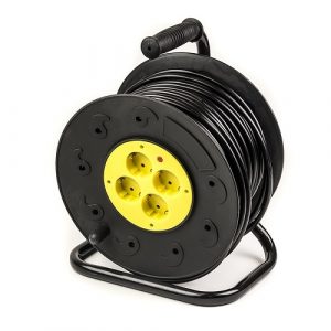 Extension Cord with Reel 50m, 4 sockets, 3x2.5mm2 (PPRA16M50S4L)