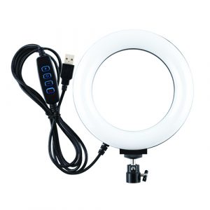 LED Ring Lamp, 16 cm, USB (PU378)
