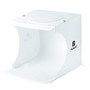 Photo box with LED lightning, 24x23x22cm | PU5022