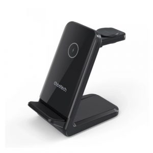 Wireless Charging Stand CHOETECH, 15W, 3-in-1 | T608-FB