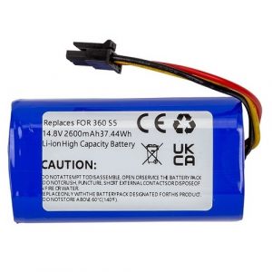 Battery for 360 Robot S5, 14.8V, 2.6Ah, Li-ion | TB921638