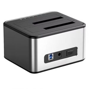 Dual Bay Docking Station, 2.5"/3.5" SSD/HDD, USB-B | HC380749