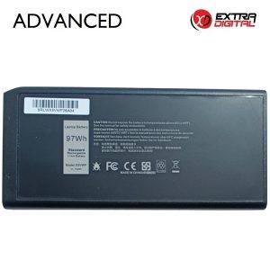 Notebook Battery DELL X8VWF, 97Wh, Extra Digital Advanced | NB442317