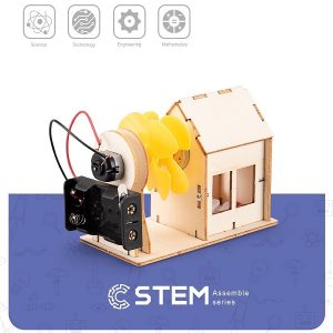 Wooden Assembly Kit Tank, STEM Educational Toy | NV822904