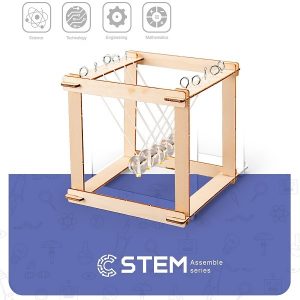 Wooden Assembly Kit Newton's Pendulum, STEM Educational Toy | NV823017
