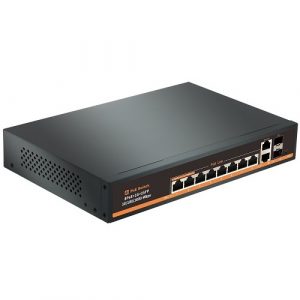 PoE switch 8ch 1000Mbps +2G uplink +2G SFP | TV993673