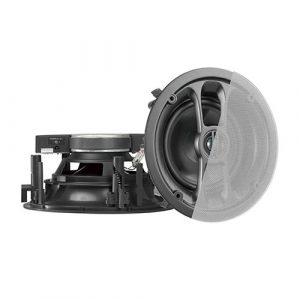 Ceiling Speakers, 30W, 6.5’’ Bluetooth, (Active + Passive Pair), Black | BS330560