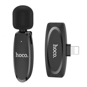 HOCO L-15 Wireless Lavalier Microphone, Lightning | CA914838