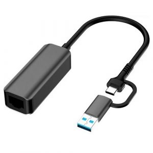 Adapter USB3.0 A/ USB-C - RJ45, 1000Mbps, 0.15m | CA917266