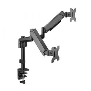 Dual 17"-32" Monitor Spring-Assisted Arm Mount | HS083182
