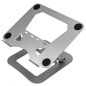 Foldable Steel Laptop / Tablet Stand HISMART, Adjustable | HS083281