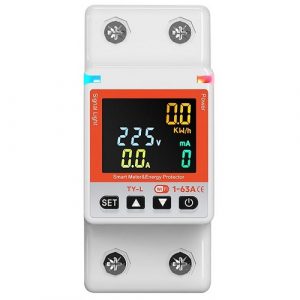 Smart Energy Sensor, 2P+N, 63A, Wi-Fi, Tuya | HS085247