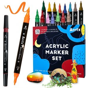 Acrylic Marker Pens ARRTX, 32 Colours | LC302802