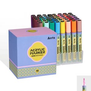 Acrylic Marker Pens ARRTX, 48 Colours | LC304110