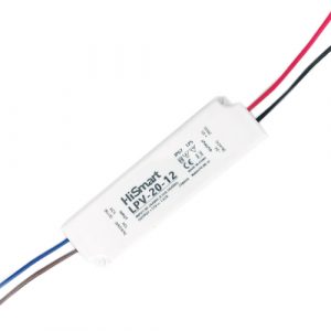 Power supply 12V, 1.67A, 20W, IP67 | LPV-20-12