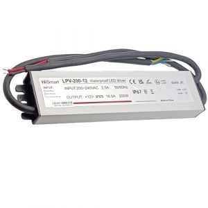 Power supply 12V, 16.5A, 200W, IP67 | LPV-200-12