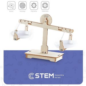 Wooden Assembly Kit Balance Scale, STEM Educational Toy | NV823000