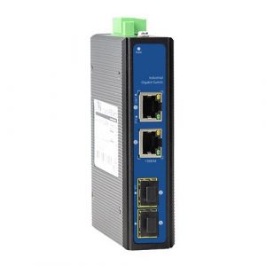 PoE switch 2x Gigabit PoE+2x SFP UPLINK, 45W Industrial | POE202PRO