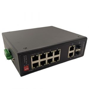 PoE switch 8x Gigabit PoE+2x Gigabit UPLINK, SFP, 120W Industrial | POE804PRO