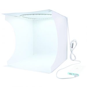 Photo box with LED lightning, 31x31x32cm | PU5030
