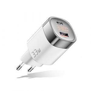 Charger GaN USB Type-C, USB Type-A: 33W, PPS | SC230273