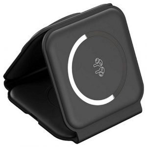 Wireless Magnetic Charging Stand CHOETECH, 15W, 3-in-1 | T588-FB
