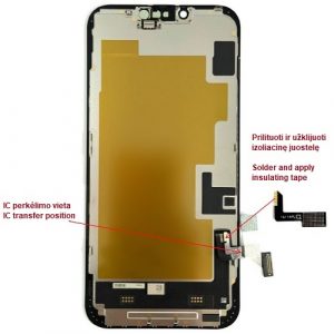 Display for iPhone 14 Plus, LTPO Soft OLED, 60Hz | TE322190