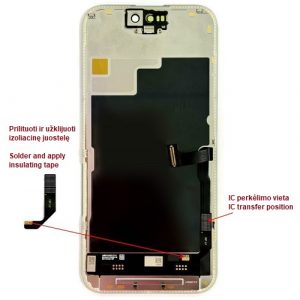 Display for iPhone 15 Pro, LTPO Soft OLED, 120Hz | TE322220