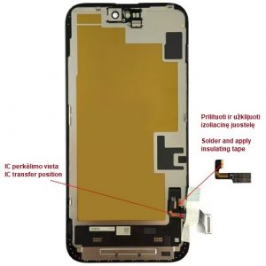 Display for iPhone 15 Plus, LTPO Soft OLED, 60Hz | TE322237