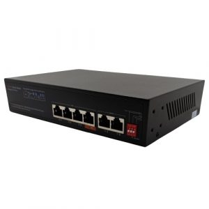 PoE switch 4x Gigabit PoE+2x Gigabit UPLINK, 65W | TV993567